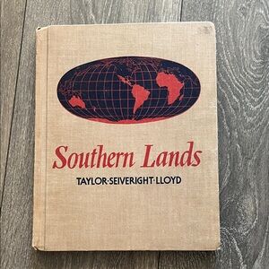 Vintage Southern Lands Text Book